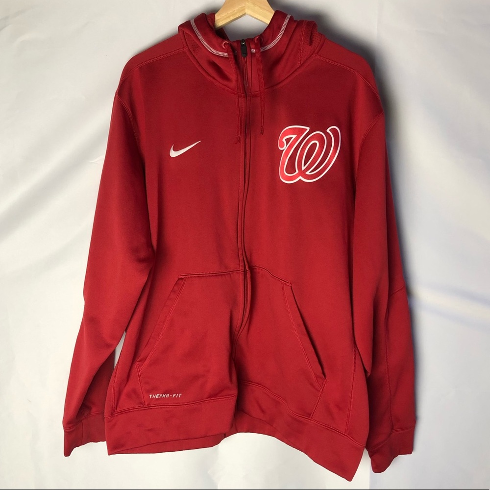 Washington Nationals therma fit therma hoodie
